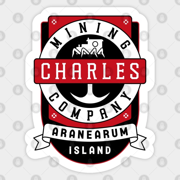 Charles Mining Company Emblem Sticker by Lagelantee